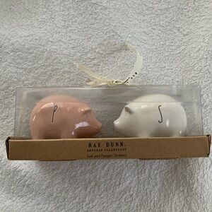 Rae Dunn Pig Salt and Pepper Shakers NEW